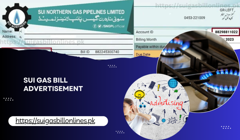 Sui Gas Bill Advertisement